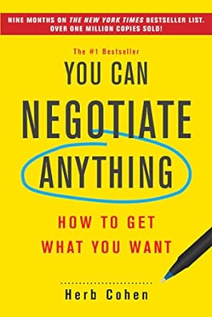 You Can Negotiate Anything